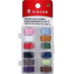 Flash Sale 👏 SINGER® Class 15 Threaded Bobbins, 12ct. 🔥