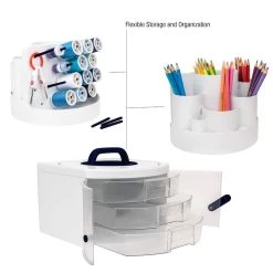 Deals 😀 Singer® Sew-It-Goes™ Spin & Go Craft Organizer 🥰 -Deals Singer Store 10688922 4