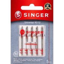 Best Pirce 😍 SINGER® Size 80/12 Universal Regular Point Sewing Machine Needles, 5ct. ⭐