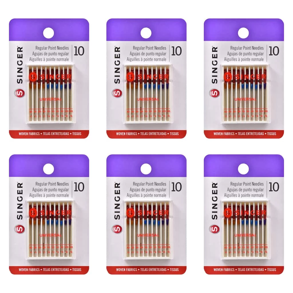 Best Sale ๐ฏ Singer® Regular Point Needles, 60ct. ๐ 1 Best Sale ๐ฏ Singer® Regular Point Needles, 60ct. ๐