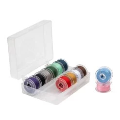 Best reviews of 🛒 Singer® Class 15 Colored Threaded Bobbins with Case, 36ct. 🎉 -Deals Singer Store D348387S 3