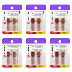 Buy 👍 Singer® Universal Regular & Ball Point Needles, 48ct. 🔥