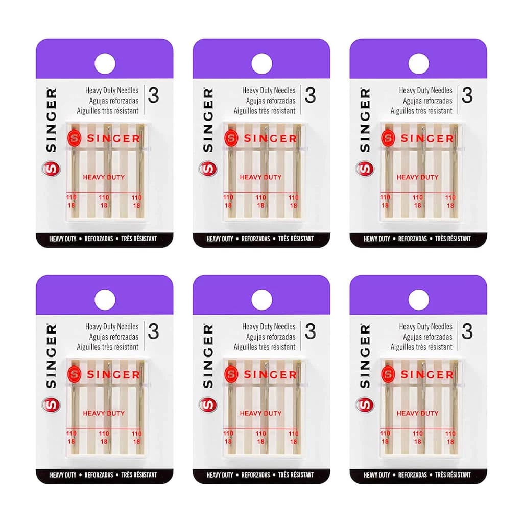Buy 🔥 Singer® Universal Heavy Duty Needles, 110/18 😀 1 Buy 🔥 Singer® Universal Heavy Duty Needles, 110/18 😀