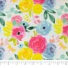 Hot Sale 😉 SINGER Rainbow Day Floral Cotton Fabric 🥰