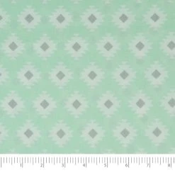 Coupon 👍 SINGER Mint Cactus Days Diamond Cotton Fabric ✔️