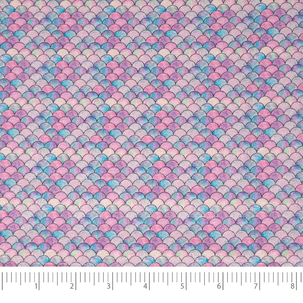 Top 10 ✨ SINGER Mermaids Glitter Print Cotton Fabric 🎉 1 Top 10 ✨ SINGER Mermaids Glitter Print Cotton Fabric 🎉