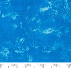 Cheapest 👍 SINGER Blue Grunge Tonal Strong Cotton Fabric ❤️