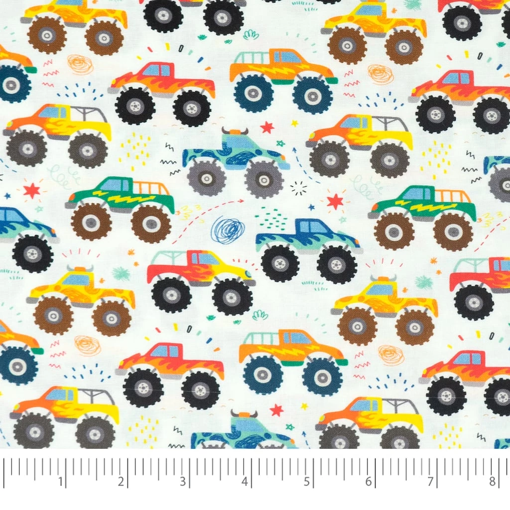 Best reviews of 🔥 SINGER Monster Trucks Cotton Fabric Fat Quarters 🧨 3 Best reviews of 🔥 SINGER Monster Trucks Cotton Fabric Fat Quarters 🧨 - Image 3