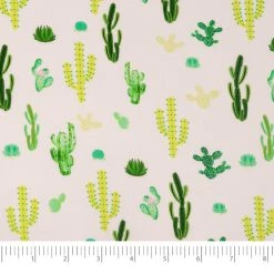 Buy ✔️ SINGER Cactus Days Cotton Fabric Fat Quarters 🔥 -Deals Singer Store D401698S 3