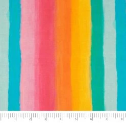 Hot Sale ⭐ SINGER Rainbow Day Cotton Fabric Fat Quarters ❤️ 13 Hot Sale ⭐ SINGER Rainbow Day Cotton Fabric Fat Quarters ❤️ -Deals Singer Store D401699S 7