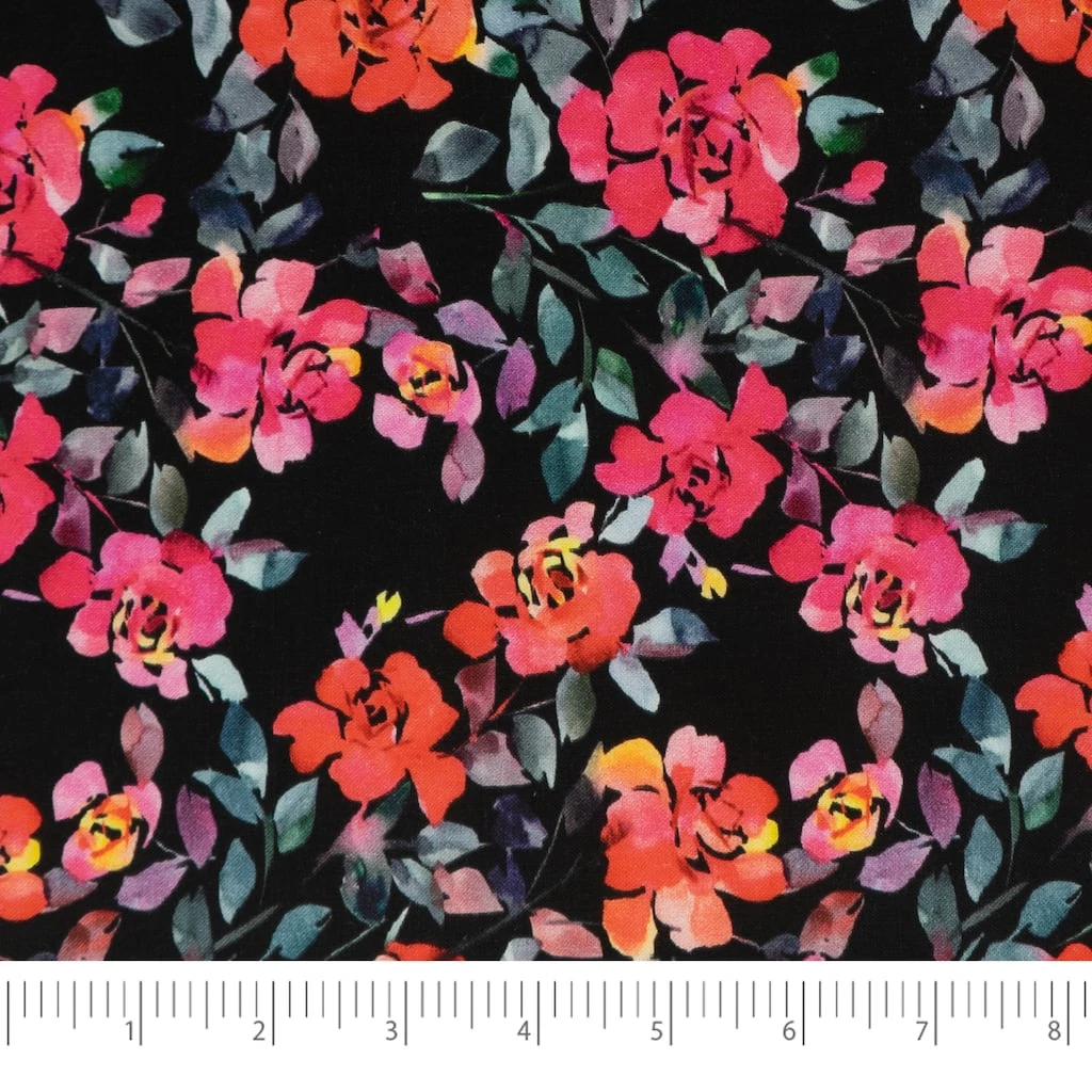 Discount ๐ SINGER Rockin Roses Cotton Fabric Fat Quarters ๐ฅฐ 3 Discount ๐ SINGER Rockin Roses Cotton Fabric Fat Quarters ๐ฅฐ - Image 3