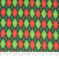 Best reviews of 🔥 SINGER ❄ Christmas Diamonds Print Cotton Fabric 🌟