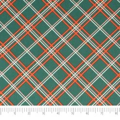 Wholesale 🎁 SINGER 🎄 Christmas Holiday Plaid Cotton Fabric 😉