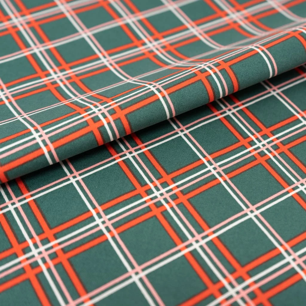 Wholesale 🎁 SINGER 🎄 Christmas Holiday Plaid Cotton Fabric 😉 2 Wholesale 🎁 SINGER 🎄 Christmas Holiday Plaid Cotton Fabric 😉 - Image 2