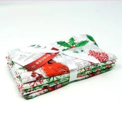 Best deal 🥰 SINGER 🔔 Christmas Cardinals 5 Piece Fat Quarter Bundle 🤩