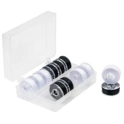 New ๐ SINGER® Black & White Class 66 Threaded Bobbins, 12ct. ๐ 7 New ๐ SINGER® Black & White Class 66 Threaded Bobbins, 12ct. ๐ -Deals Singer Store D563567S 4