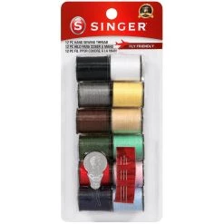 New ๐งจ SINGER® Light & Dark Shades Hand Sewing Thread Kit โญ