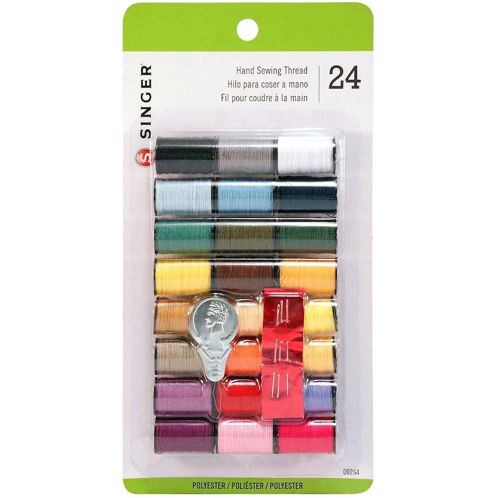 Budget ๐ SINGER® Assorted Colors Hand Sewing Thread Kit โญ 1 Budget ๐ SINGER® Assorted Colors Hand Sewing Thread Kit โญ