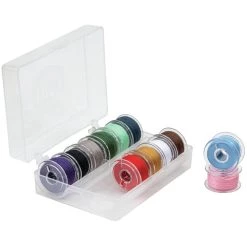 Best deal 🔥 SINGER® Multicolor Class 15 Threaded Bobbins, 12ct. ✔️ -Deals Singer Store D563579S 3