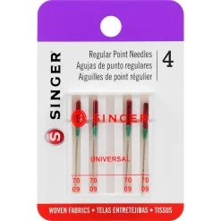 Outlet ✔️ SINGER® Size 9/70 Universal Regular Point Machine Needles, 4ct. 🎁