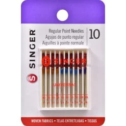 Discount 🎉 SINGER® Universal Regular Point Machine Needles, 10ct. 🤩