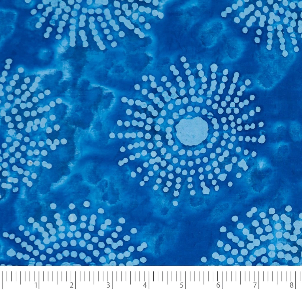 Best Sale 🎁 SINGER® Batik Steel Blue Sunshine Cotton Fabric 💯 1 Best Sale 🎁 SINGER® Batik Steel Blue Sunshine Cotton Fabric 💯