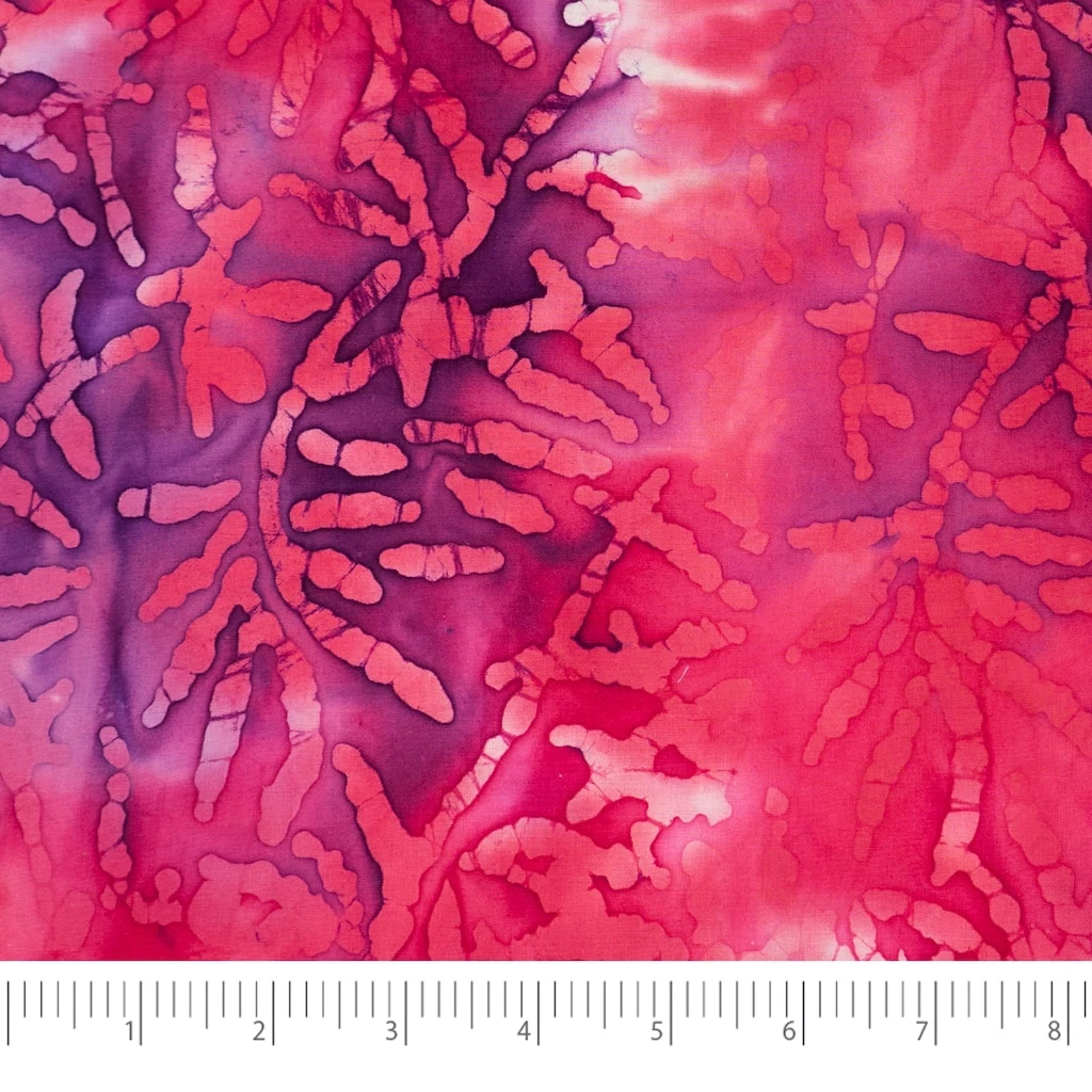Cheapest ๐ SINGER® Pink & Purple Leaves Cotton Fabric ๐ 1 Cheapest ๐ SINGER® Pink & Purple Leaves Cotton Fabric ๐