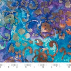 Best reviews of โค๏ธ SINGER® Batik Green & Purple Flower Cotton Fabric ๐งจ