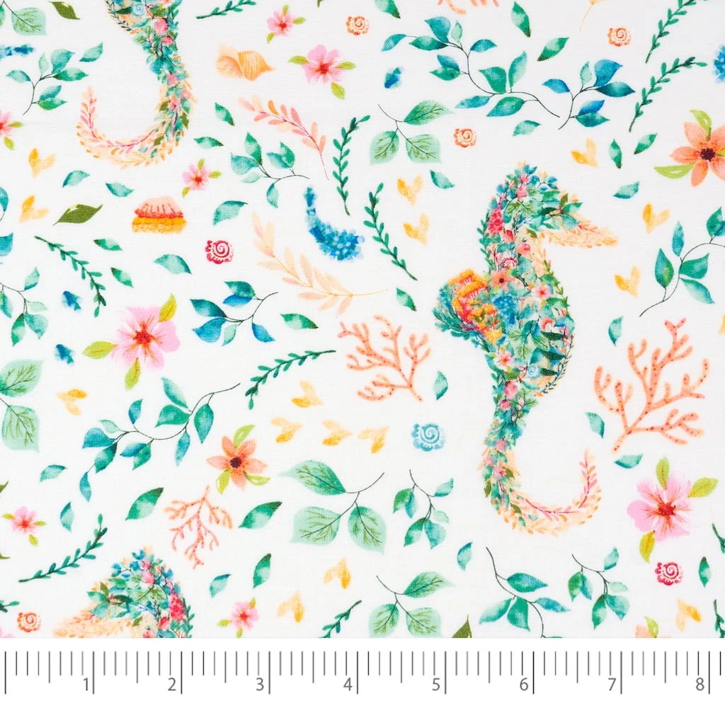 Wholesale ๐งจ SINGER® Saltwater Seahorse Designed by Denise Palmer Cotton Fabrics Bundle ๐ 6 Wholesale ๐งจ SINGER® Saltwater Seahorse Designed by Denise Palmer Cotton Fabrics Bundle ๐ - Image 6