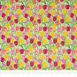 Hot Sale ⭐ SINGER Multi Tulip Cotton Fabric 🤩