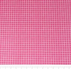 Cheapest 🤩 SINGER Pink Plaid Cotton Fabric 🤩