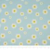 Cheapest ❤️ SINGER Blue Daisy Cotton Fabric 😉