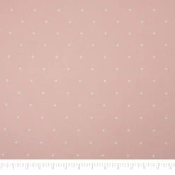 Wholesale ✔️ SINGER Pink Dots Cotton Fabric 🌟