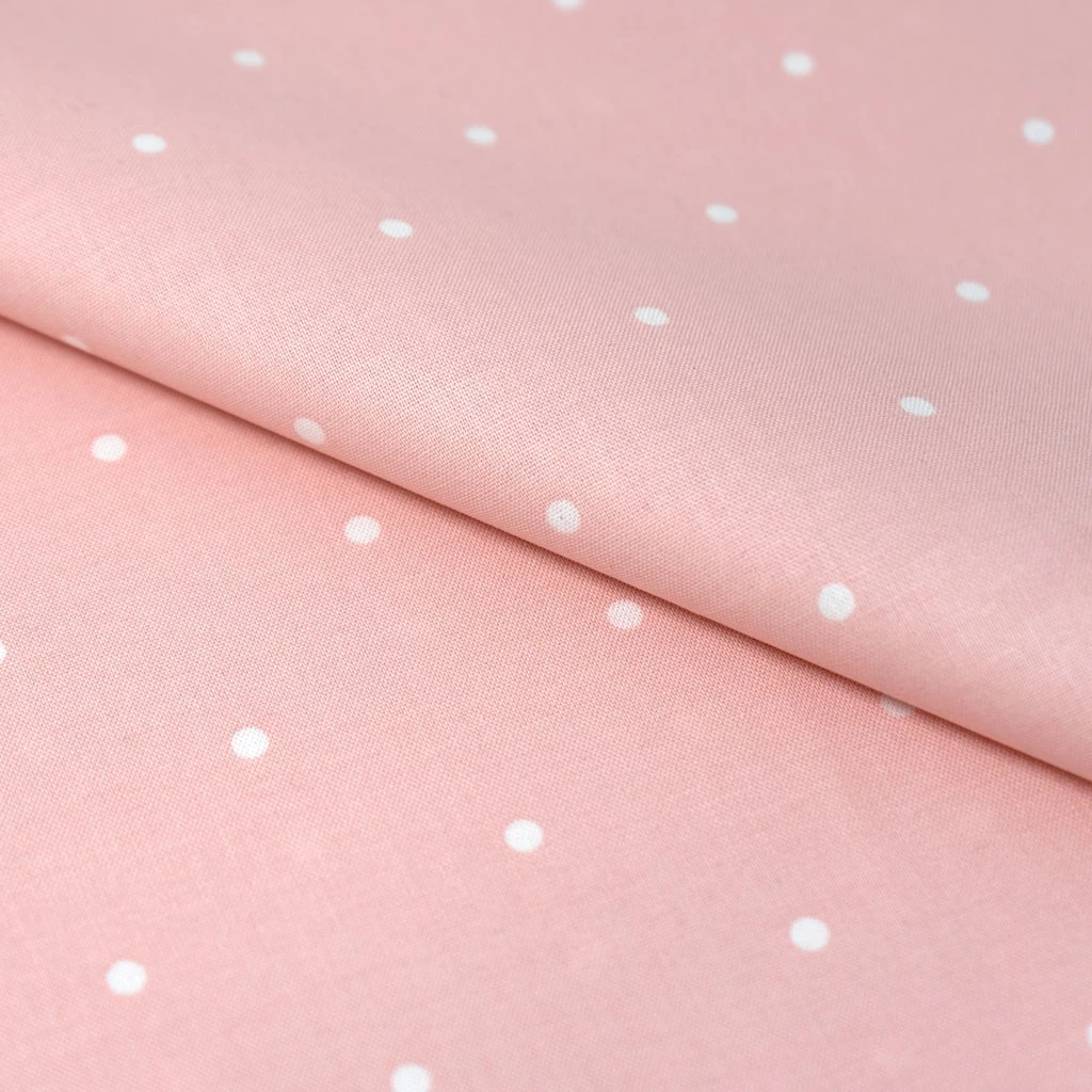 Wholesale ✔️ SINGER Pink Dots Cotton Fabric 🌟 2 Wholesale ✔️ SINGER Pink Dots Cotton Fabric 🌟 - Image 2