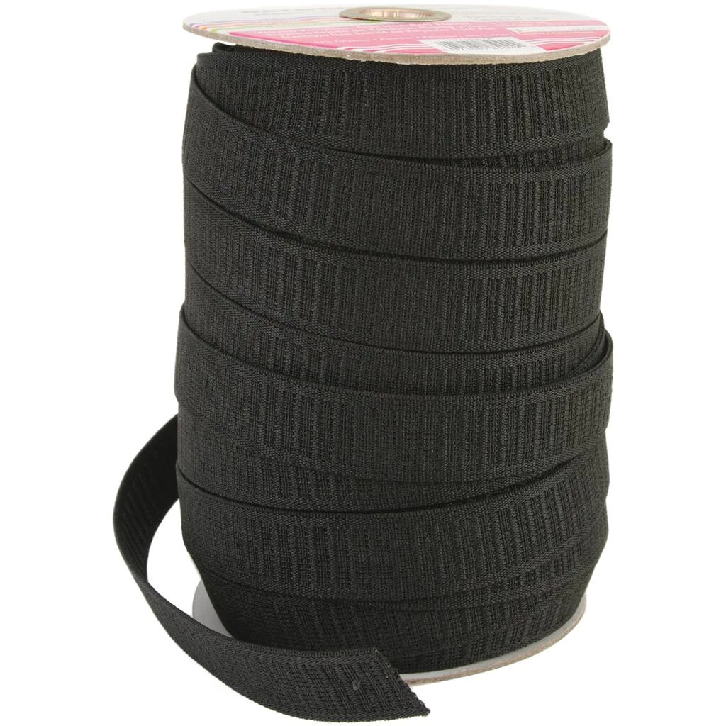 Promo ๐ Stretchrite Black Woven Polyester Flat Non-Roll Elastic, 1" x 50yd. by Singer ๐ 2 Promo ๐ Stretchrite Black Woven Polyester Flat Non-Roll Elastic, 1" x 50yd. by Singer ๐ - Image 2
