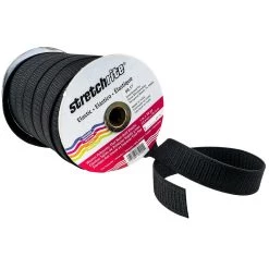 Promo ๐ Stretchrite Black Woven Polyester Flat Non-Roll Elastic, 1" x 50yd. by Singer ๐ 8 Promo ๐ Stretchrite Black Woven Polyester Flat Non-Roll Elastic, 1" x 50yd. by Singer ๐ -Deals Singer Store D617760S 4