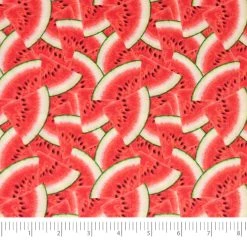 Best deal 🎁 SINGER Patriotic Watermelon Cotton Fabric 🎉