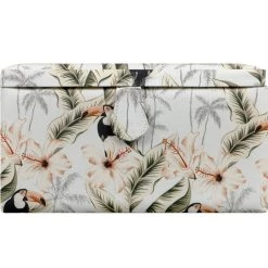 Promo 🥰 SINGER® Premium Large Toucan Print Tackle Sewing Basket with Notions Sewing Kit & Pin Cushion 😍 -Deals Singer Store D647640S 5