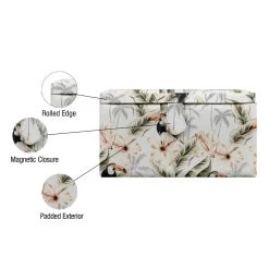 Promo 🥰 SINGER® Premium Large Toucan Print Tackle Sewing Basket with Notions Sewing Kit & Pin Cushion 😍 -Deals Singer Store D647640S 6