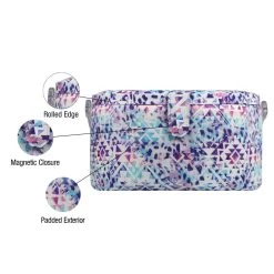 Best reviews of ⌛ SINGER® Premium Large Aztec Print Round Sewing Basket with Zipper Pouch 🌟 -Deals Singer Store D647643S 5