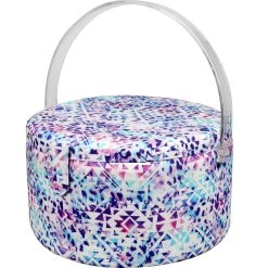 Best reviews of ⌛ SINGER® Premium Large Aztec Print Round Sewing Basket with Zipper Pouch 🌟 -Deals Singer Store D647643S 6