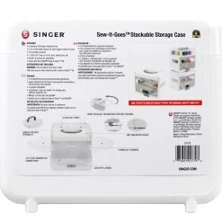 Cheapest 😉 SINGER® Sew-It-Goes® Stackable Storage Case 🎁 11 Cheapest 😉 SINGER® Sew-It-Goes® Stackable Storage Case 🎁 -Deals Singer Store D647646S 4