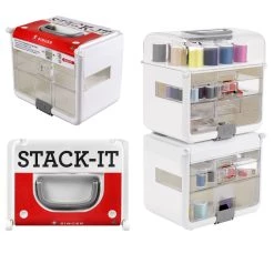 Cheapest 😉 SINGER® Sew-It-Goes® Stackable Storage Case 🎁 14 Cheapest 😉 SINGER® Sew-It-Goes® Stackable Storage Case 🎁 -Deals Singer Store D647646S 8