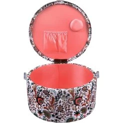 Best Pirce 😉 SINGER® Large Floral Paisley Print Round Sewing Basket & Zipper Pouch 😀 12 Best Pirce 😉 SINGER® Large Floral Paisley Print Round Sewing Basket & Zipper Pouch 😀 -Deals Singer Store D647648S 4