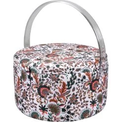 Best Pirce 😉 SINGER® Large Floral Paisley Print Round Sewing Basket & Zipper Pouch 😀 15 Best Pirce 😉 SINGER® Large Floral Paisley Print Round Sewing Basket & Zipper Pouch 😀 -Deals Singer Store D647648S 7