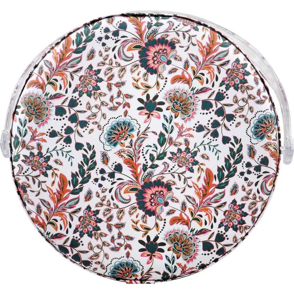 Best Pirce 😉 SINGER® Large Floral Paisley Print Round Sewing Basket & Zipper Pouch 😀 9 Best Pirce 😉 SINGER® Large Floral Paisley Print Round Sewing Basket & Zipper Pouch 😀 - Image 9