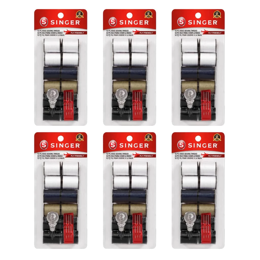 Promo ๐ฅฐ Singer® Neutral Basics Hand Sewing Polyester Thread Spools, 12ct. ๐ฏ 1 Promo ๐ฅฐ Singer® Neutral Basics Hand Sewing Polyester Thread Spools, 12ct. ๐ฏ