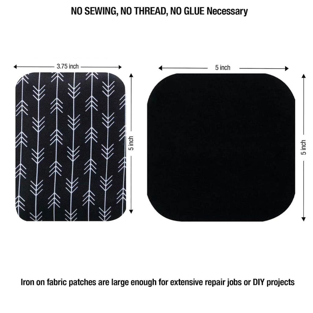 Brand new โญ Singer® Decorative Print & Solid DIY Iron-On Fabric Patch Kit with 2 Bonus Stencils ๐ 4 Brand new โญ Singer® Decorative Print & Solid DIY Iron-On Fabric Patch Kit with 2 Bonus Stencils ๐ - Image 4