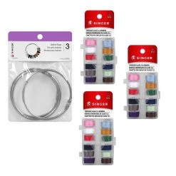 Cheap 🛒 SINGER® Class 15J Sewing Bobbin & Storage Rings Set ⭐ -Deals Singer Store D650263S 1