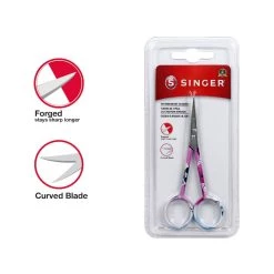 Budget 🎉 Singer® 4'' Curved Tip Forged Embroidery Scissors with Printed Handles, 3ct. 🔔 8 Budget 🎉 Singer® 4'' Curved Tip Forged Embroidery Scissors with Printed Handles, 3ct. 🔔 -Deals Singer Store D650265S 3